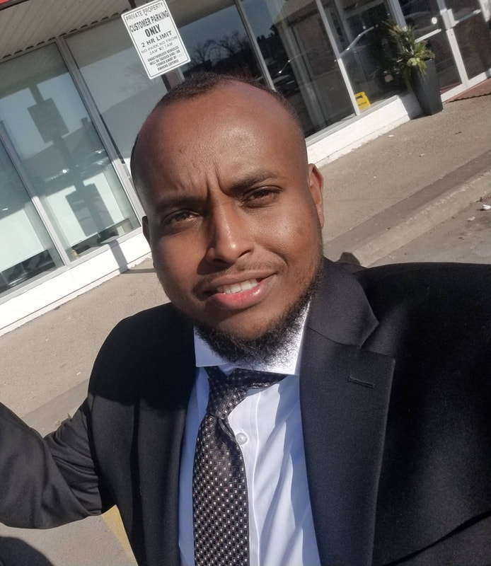 Ibrahim Afrah, owner of Ilwad Cleaning
